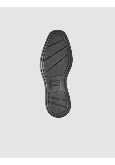 Cabani Süet Hakiki Deri Siyah Erkek Loafer Siyah