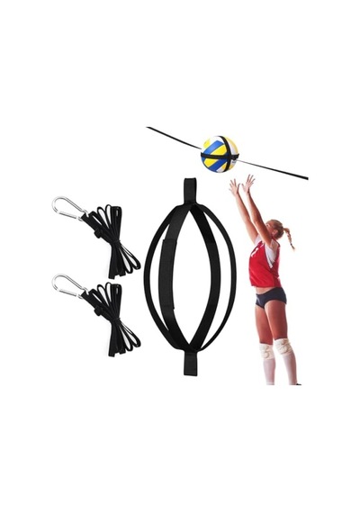 Voleybol Smaç Antrenmanı Aparatı - Dayanıklı Ve Portatif Açık Gri