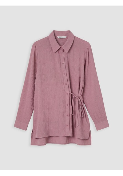 Lcw Everyday Pembe Dokulu Kadın Gömlek Tunik