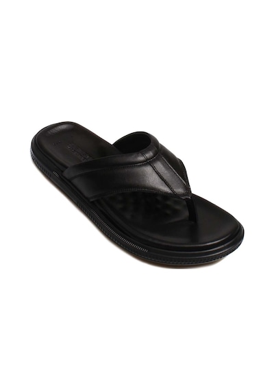 Fast Step Hakiki Deri Erkek Düz Terlik 018mag-316 001