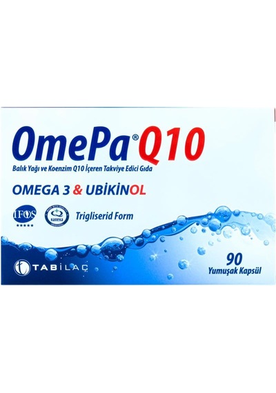 Omepa Q10 Omega 3 90 Kapsül
