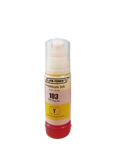 Epson 103 Sarı Uyumlu Mürekkep 70ml C13t00s44a Ecotank L3110/