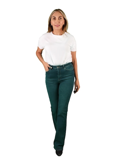 Kadın Geniş Paça Kot Pantolon 001