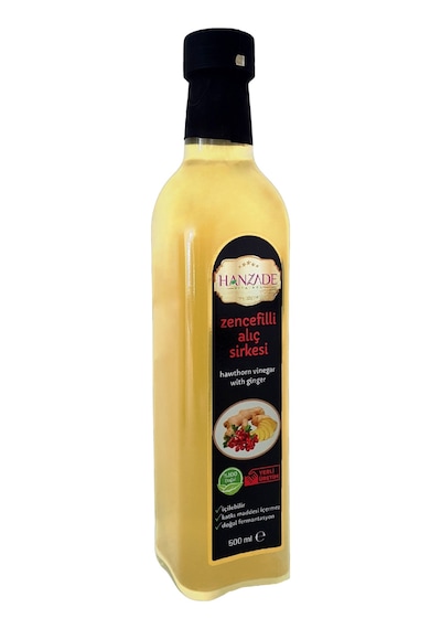 Hanzade Bitkisel Zencefilli Alıç Sirkesi 500 ML