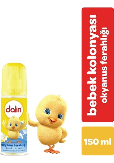 Dalin Bebek Kolonyası 150ML Bıcı Bıcı-orman-çiçek-okyanus-bahar Karma 12 Li Set