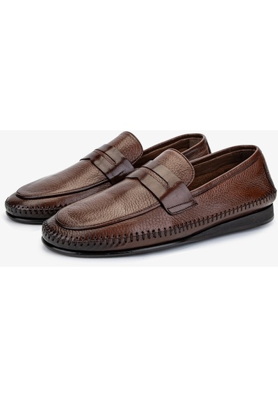 Valmenti Castor Erkek Taba Gyk Hakiki Deri Loafer Ayakkabı 477 68611 Erk Ayk Y24 Taba