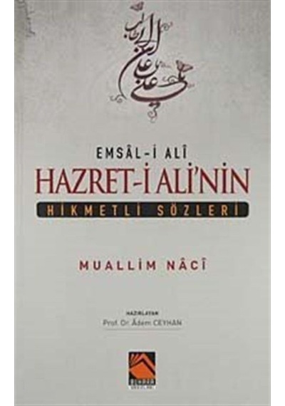 Hazret-i Ali'nin Hikmetli Sözleri - Muallim Naci - Buhara Yayınları
