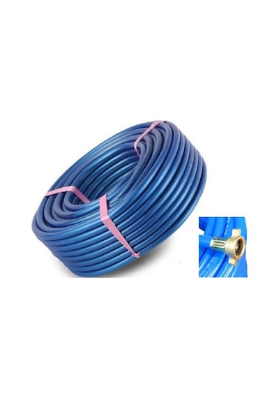 80/240 Bar 8 Mm  İlaçlama Makinası Pulverizatör Hortumu - 25 Metre - 1/2" Oynar Rekorlu