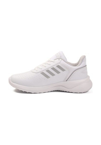 Walkway Beyaz Bağcıklı Hafif Esnek Unisex Spor Ayakkabı Nereus G Beyaz