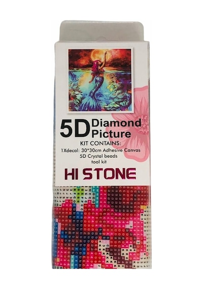 5d Elmas Boncuk Taş Işleme Mozaik Goblen Kit 30x30cm Ms24459 Diamond Painting
