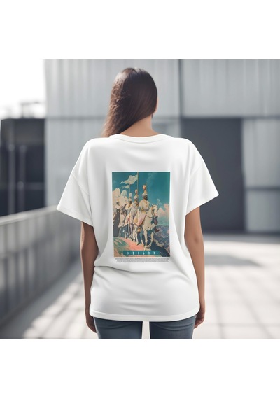 Kökler Serisi No:4 T-shirt - Kırmızı
