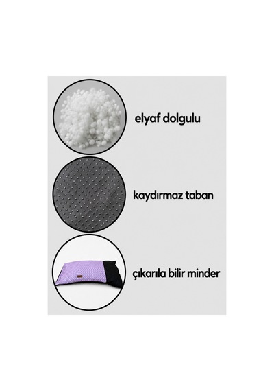 Kedi Ve Köpek Yer Minderi Üst Kalite Yıkanabilir Kılıflı Fermuarlı %100 Boncuk Elyaf Kaydırmaz Taban Kedi Ve Köpek Yatağı Mor 1604636058 Kedi Ve Köpek Yer Minderi Üst Kalite Yıkanabilir Kılıflı Fermuarlı %100 Boncuk Elyaf Kaydırmaz Taban Kedi Ve Köpek Yatağı Mor 1604636058