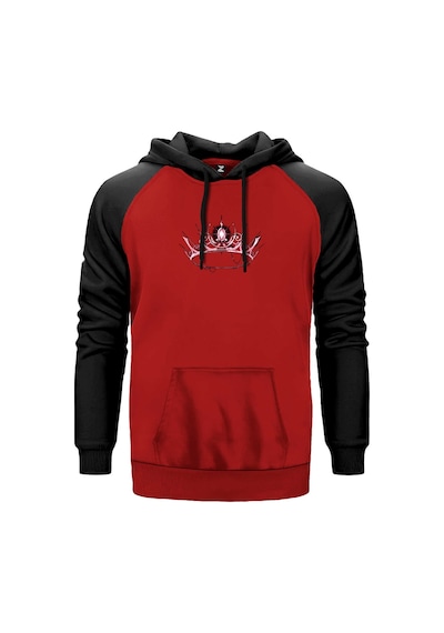 Blackpink Queens Kırmızı Renk Reglan Kol Sweatshirt Kırmızı