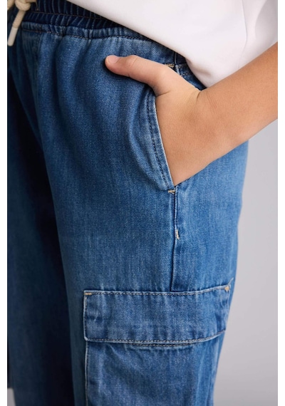 Defacto Jogger Fıt Jean Pantolon Erkek Çocuk F9711a826spnm28 Mavi-nm28