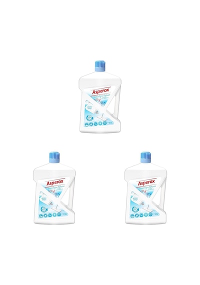 Asperox Temizliğin Kokusu Parfümlü Yüzey Temizleyici 2.5 L 3 Paketi 1000'li Set