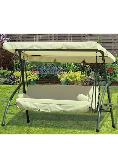 Evinizin_Atolyesi Bahçe Salıncağı,Balkon Salıncağı,Teras Salıncağı,Salıncak Bej