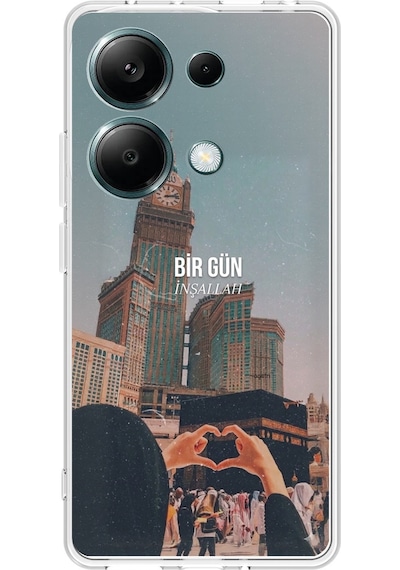 Redmi Note 13 Pro 4g Uyumlu Kabe Sevdası Baskılı Silikon Kılıf Renkli