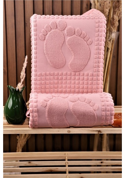 Özdilek Winter Paspas 50 70 Ayak Havlusu 2li Pembe