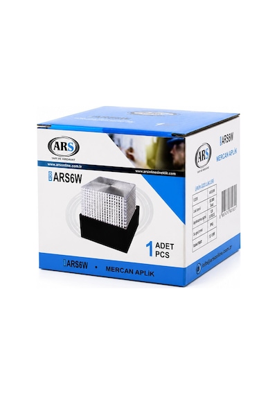Ars-348957 Ip66 5w Mercan Led Aplik Duvar Lambası - 50.000 Saat Led Ömrü Diğer