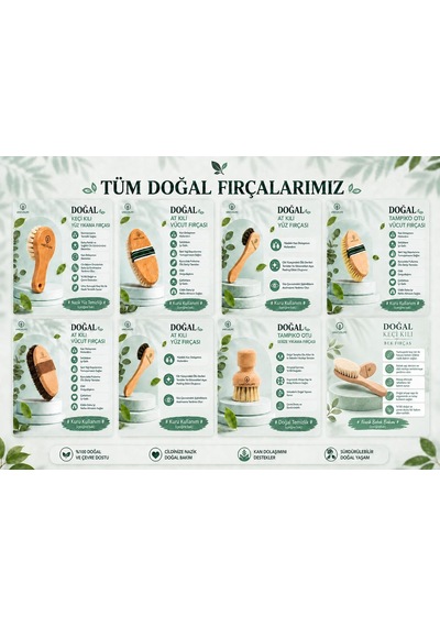 Siyah At Kılı Yüz Fırçası, Taşıma Kesesi İle Birlikte