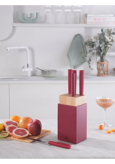 Karaca  Viego 6 Parça Bıçak Seti Red
