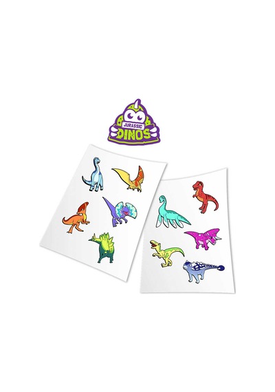 Holotoyz Sticker Jurassic Dinos Ar Uyumlu Etiket