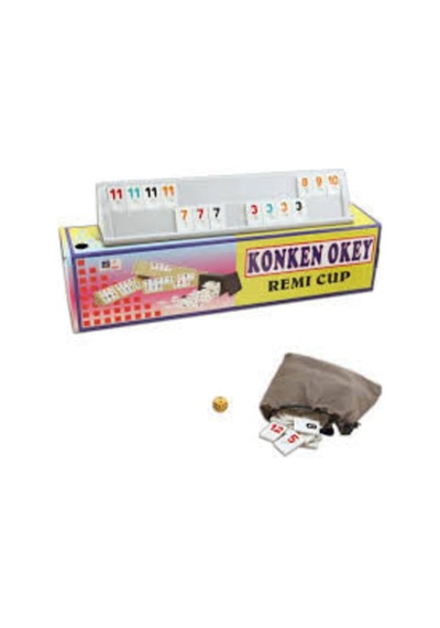 Okey Konken Plastik Takımı Plastik Okey