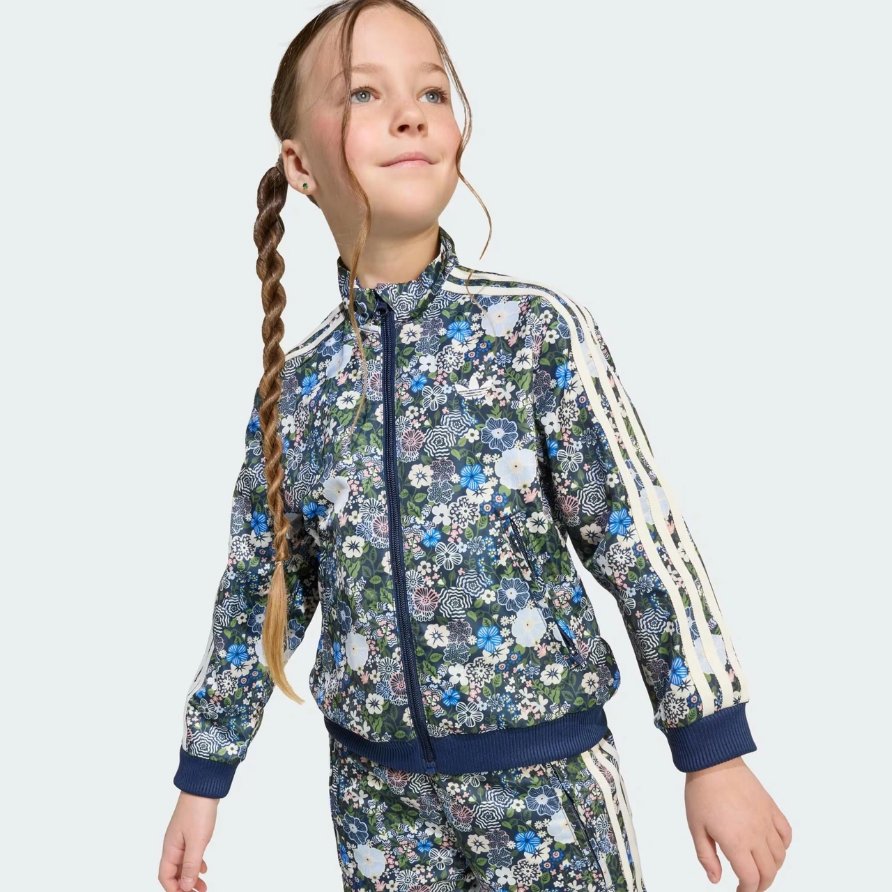 Adidas Originals X Liberty London Firebird Çocuk Eşofman Takımı C-adıjv7724c40a00 Mavi