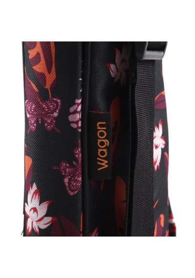 Wagon 03 Serisi Soprano Ukulele Çantası - Siyah Yaprak