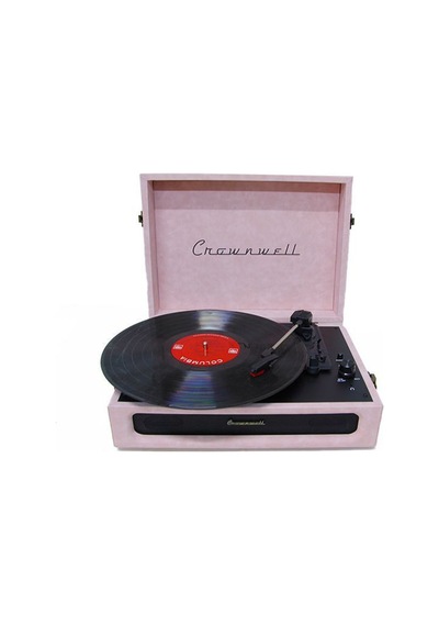 Crownwell Pikap Casablanca Bluetoothlu Pikap Plakçalar Pembe Renk