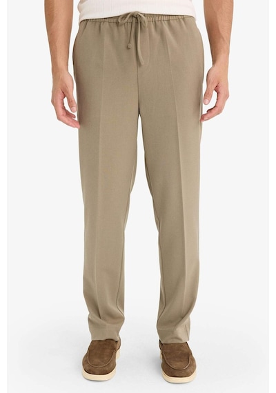 Defacto Jogger Fit Düz Paça Her Yöne Esneyen Pantolon A9943ax25aukh454 Haki