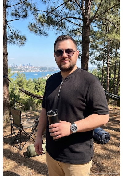 Buratti Büyük Beden Pamuklu Regular Fit Erkek T Shirt 5902653B Siyah