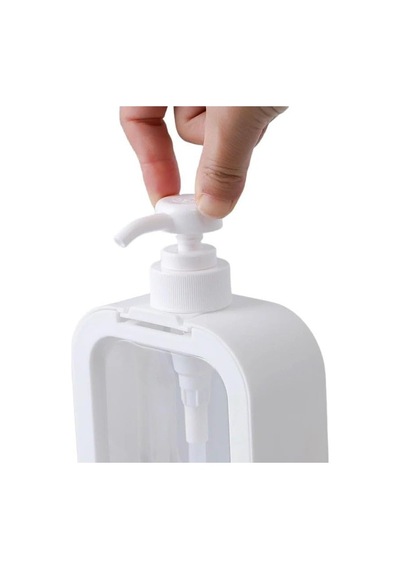 Tr 400 Ml Dikdörtgen Banyo Mutfak Sıvı Sabunluk Bulaşık Lavabo Deterjanlık,tezgah Üstü Dikdörtgen Banyo Mutfak Diğer