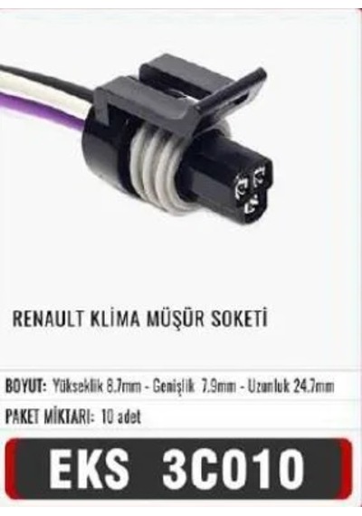 Renault Klıma Musur Soketı