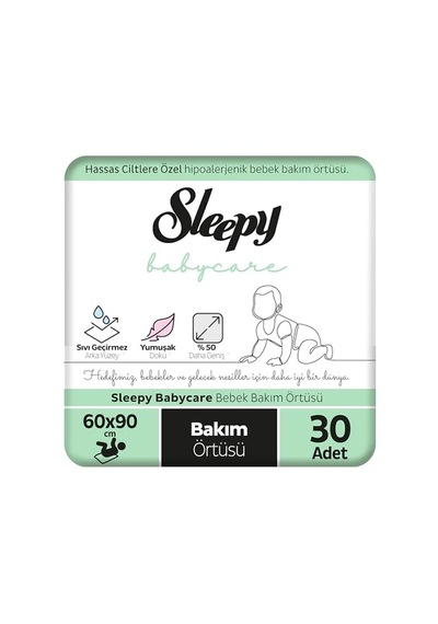 Bakım Örtüsü 60 X 90 Çok Renkli