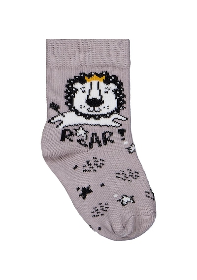 Civil Baby Roar 3'lü 6- Bebek Erkek Çorap Set - Standart 6 Ay