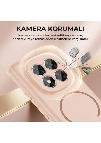Microsonic Xiaomi 14t Pro Kılıf Zeno Magsafe Kahverengi -