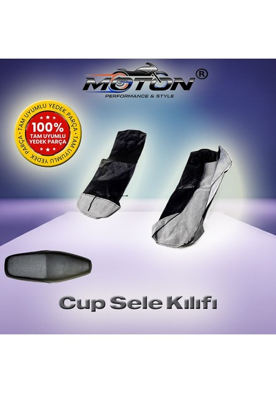 Cup Motosiklet Deri Koltuk Kılıfı