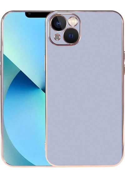 Apple Uyumlu iPhone 13 Kılıf Zore Viyana Yüzeyi Buzlu Transparan Tasarım Kılıf