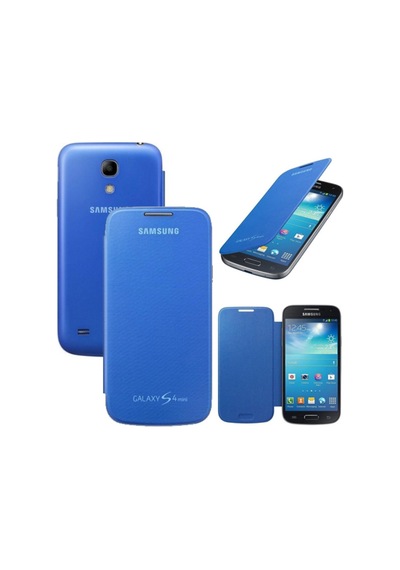 Samsung Uyumlu Galaxy S4 Mini I9190 Kilif Kapakli Kilif Flipcover Tipi 131669543 - Renk / Pembe
