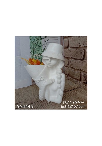 Yy4446 Love Şapkalı Hiphop Buketli Kız Silikon Kalıp