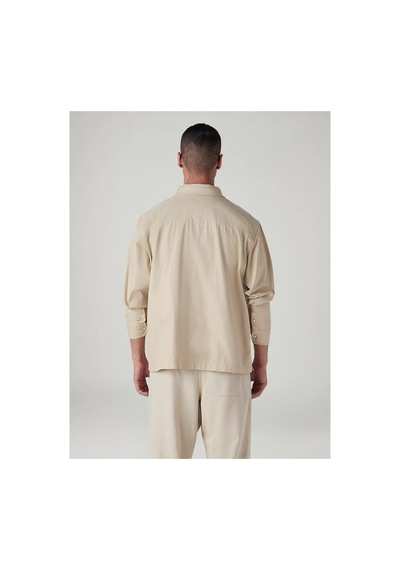 Levi's Levi S Erkek Bej Relaxed Fit Ceket Gömlek-008jd-0001