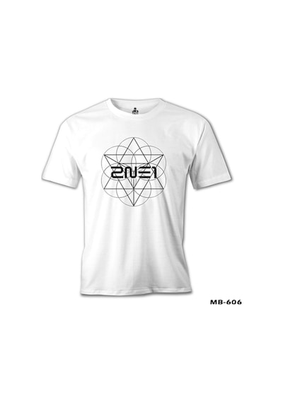 2Ne1 - Crush Beyaz Erkek Tshirt