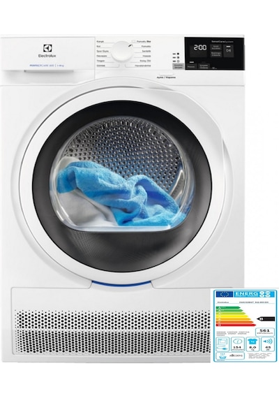 Electrolux EW6C428WT 8 KG Yoğuşmalı Çamaşır Kurutma Makinesi
