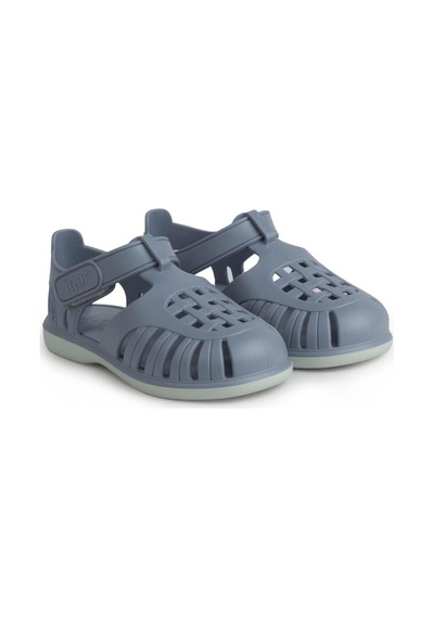 Igor Tobby Solid Bicolor Oceano Çocuk Sandalet Bb355-225 Mavi