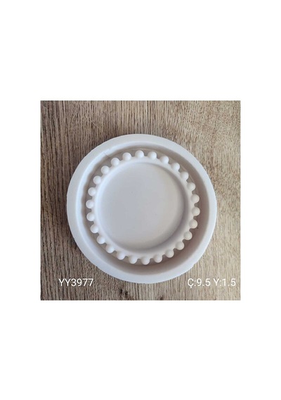 Yy3977 Boncuklu Bubble Tabak Yuvarlak