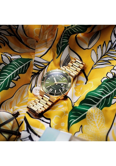 Citizen Tsuyosa Nj0232-53x Erkek Kol Saati Sarı