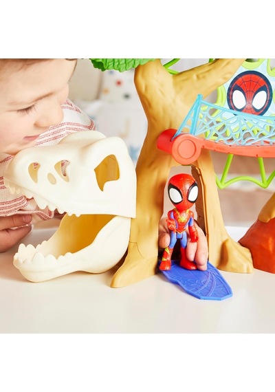 Spidey And His Amazing Friends Dino Wbs Ağaç Evi Set