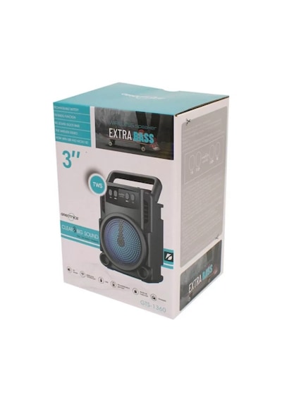 Greatnice Gts-1360 Bluetooth Rgb Hoparlör Usb / Tf Kart / Fm Radyo