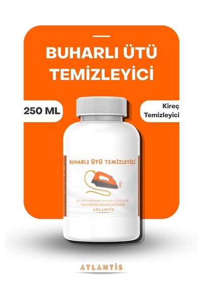 Buharlı Ütü Temizleyici Kireç Çözücü 250 Ml
